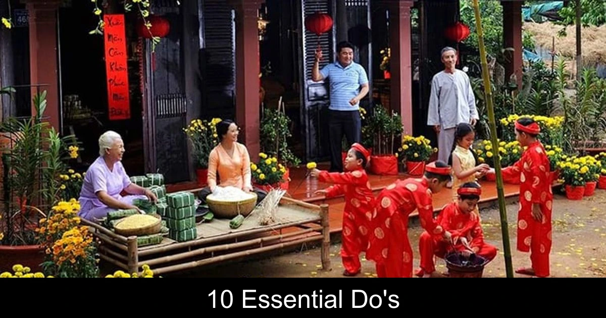 10 Essential Do's & Don'ts for Celebrating Tet Holiday in Vietnam