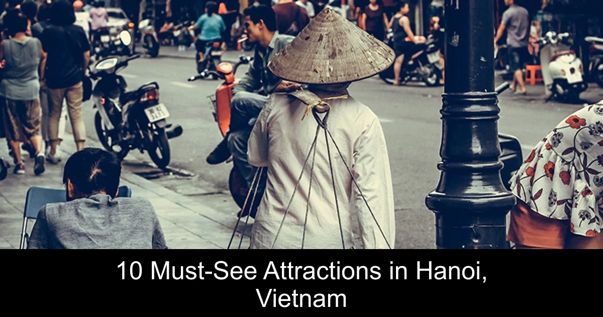 10 Must-See Attractions in Hanoi, Vietnam