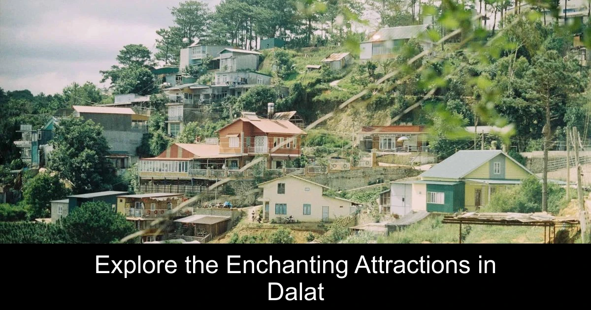 Explore the Enchanting Attractions in Dalat