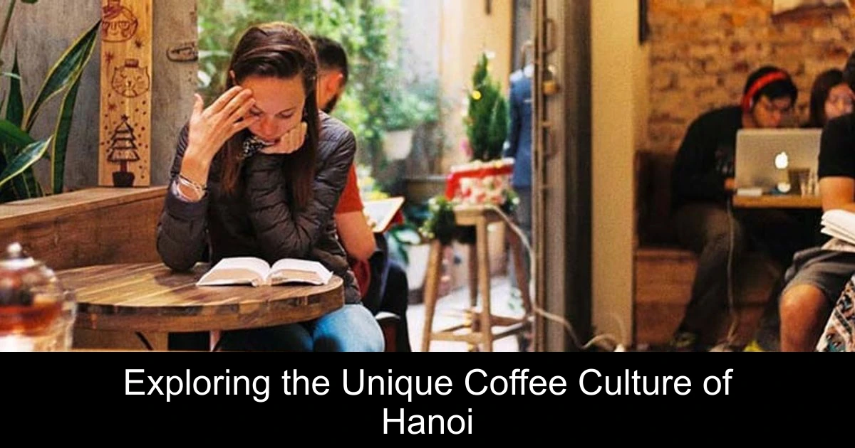Exploring the Unique Coffee Culture of Hanoi