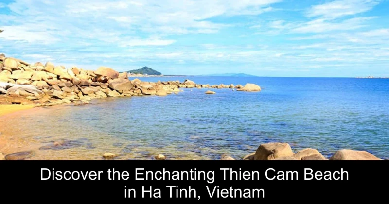 Discover the Enchanting Thien Cam Beach in Ha Tinh, Vietnam