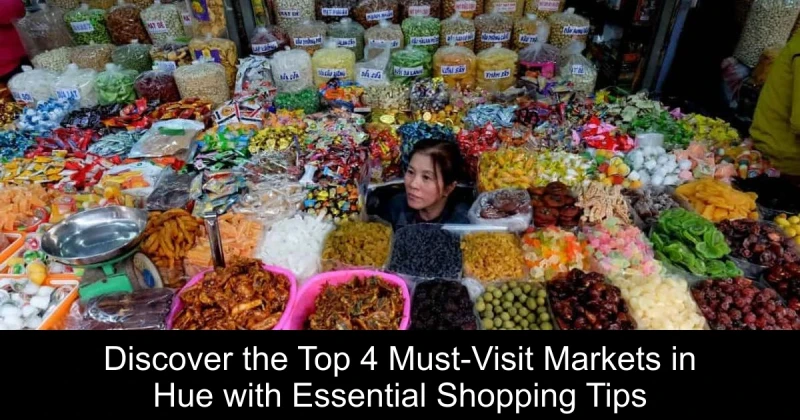 Discover the Top 4 Must-Visit Markets in Hue with Essential Shopping Tips