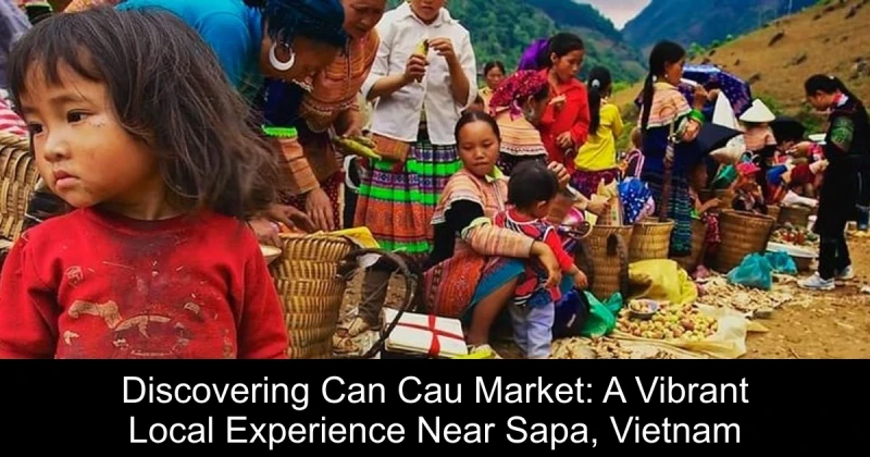 Discovering Can Cau Market: A Vibrant Local Experience Near Sapa, Vietnam