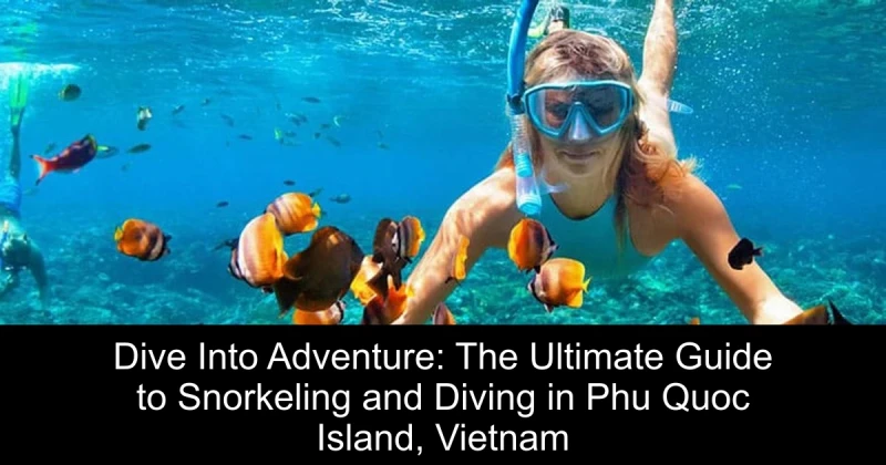 Dive Into Adventure: The Ultimate Guide to Snorkeling and Diving in Phu Quoc Island, Vietnam