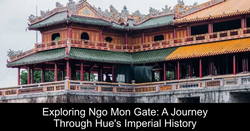 Exploring Ngo Mon Gate: A Journey Through Hue's Imperial History