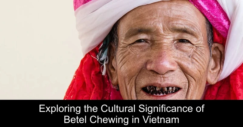 Exploring the Cultural Significance of Betel Chewing in Vietnam