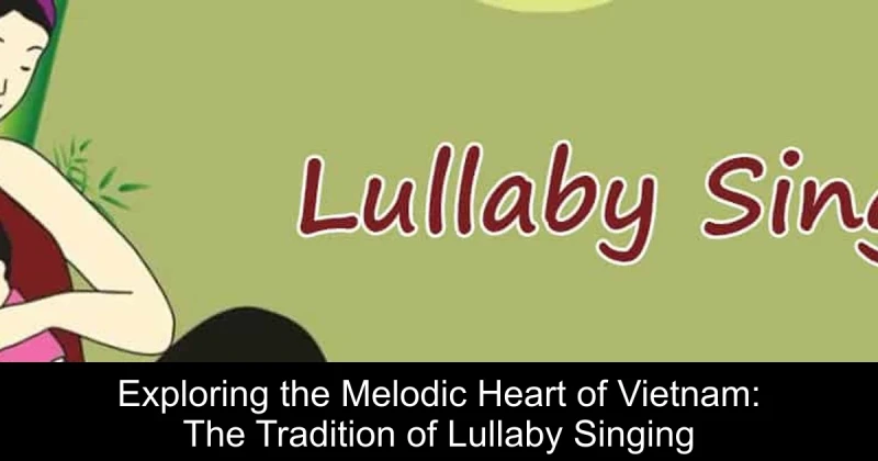Exploring the Melodic Heart of Vietnam: The Tradition of Lullaby Singing