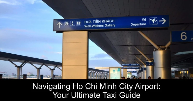 Navigating Ho Chi Minh City Airport: Your Ultimate Taxi Guide