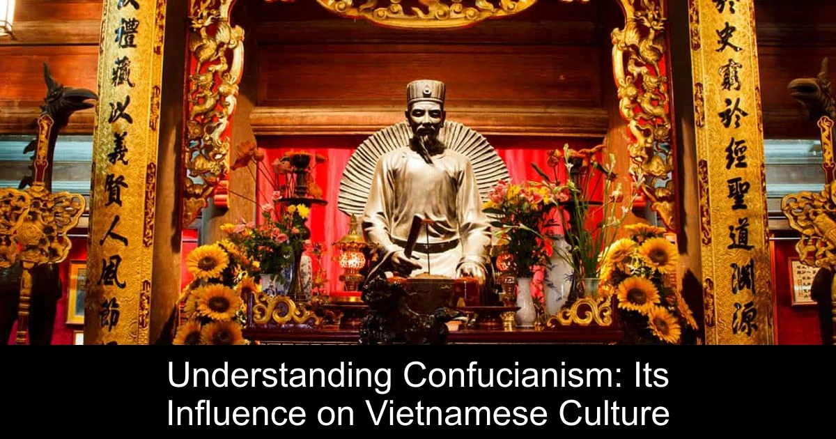 Understanding Confucianism: Its Influence on Vietnamese Culture