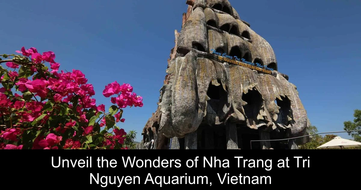 Unveil the Wonders of Nha Trang at Tri Nguyen Aquarium, Vietnam