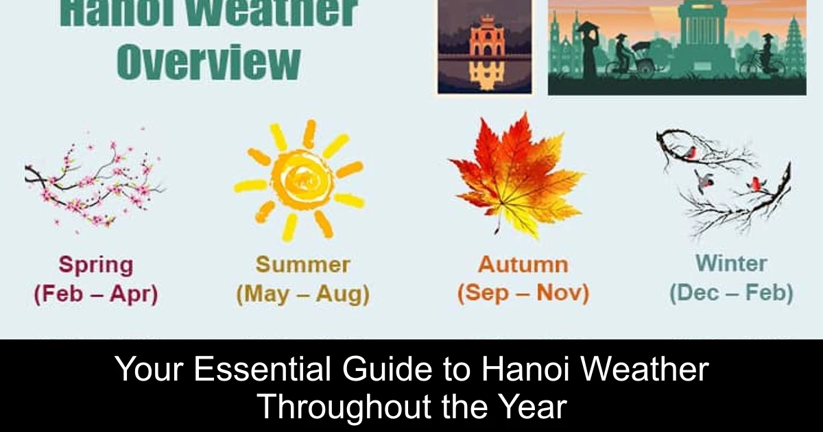 Your Essential Guide to Hanoi Weather Throughout the Year